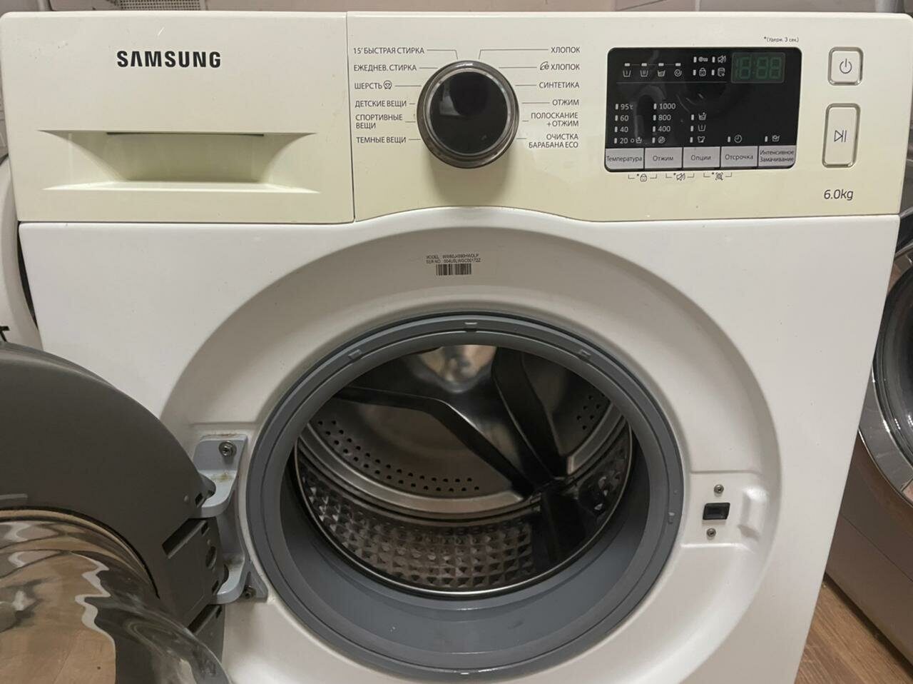 Стиральная машина Samsung WW60J4090HWDLP